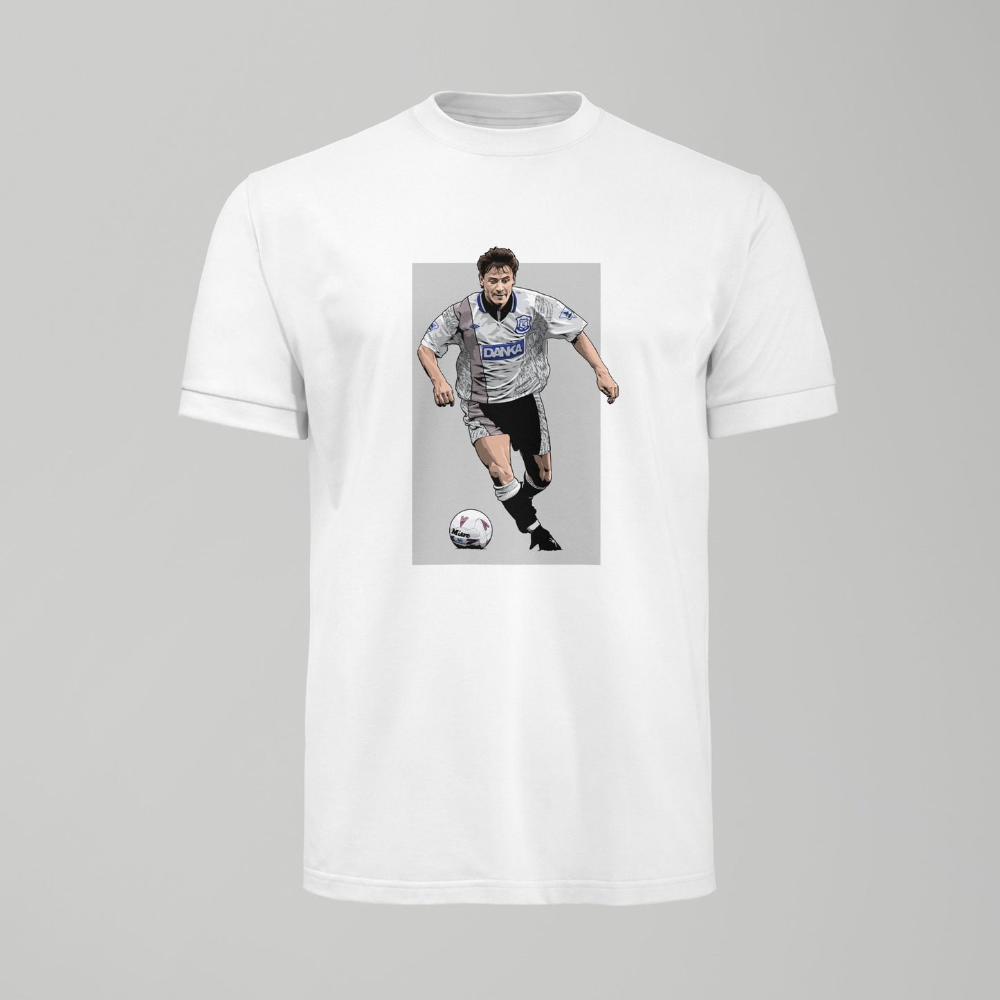 Andrei Kanchelskis - Flying Russian - Tshirt - Forever Everton