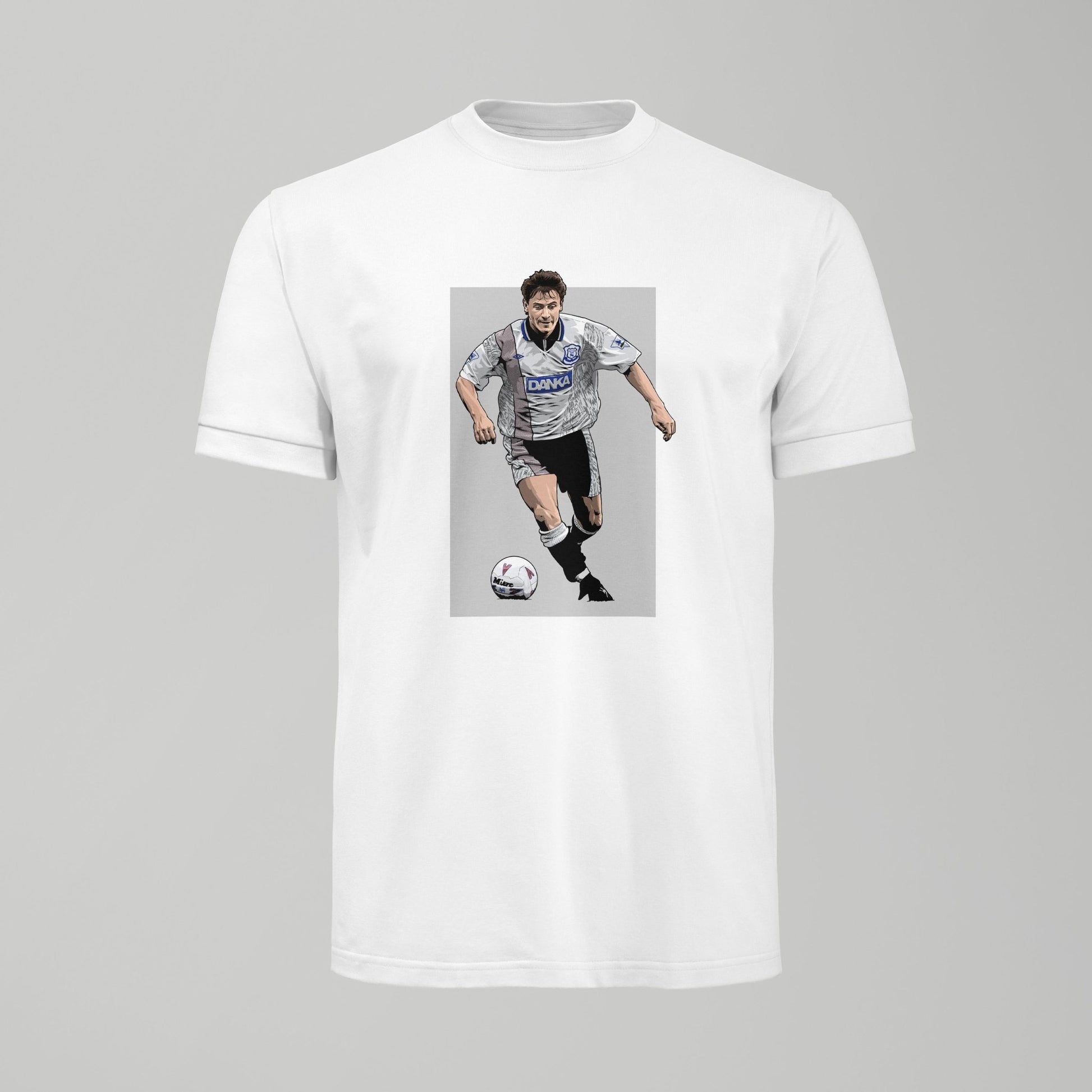Andrei Kanchelskis - Flying Russian - Tshirt - Forever Everton