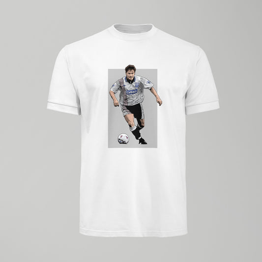 Andrei Kanchelskis - Flying Russian - Tshirt - Forever Everton
