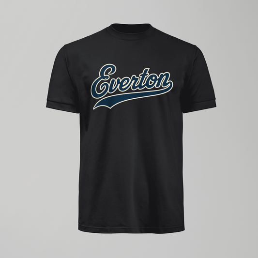 Baseball Style Everton Tshirt - Forever Everton