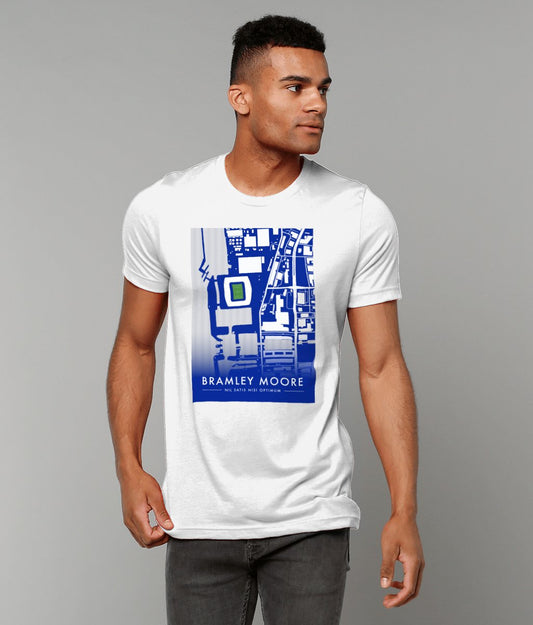 Bramley Moore Map Tshirt - New Blue Home - Forever Everton