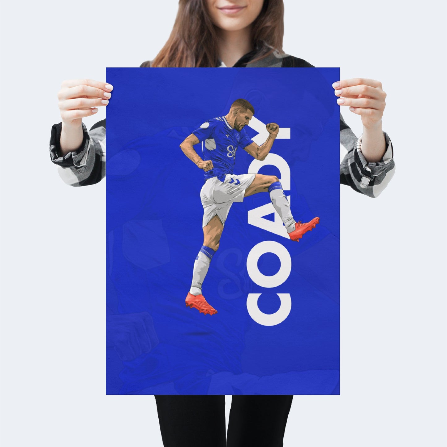 Conor Coady Print - 22/23 Season First XI - Forever Everton