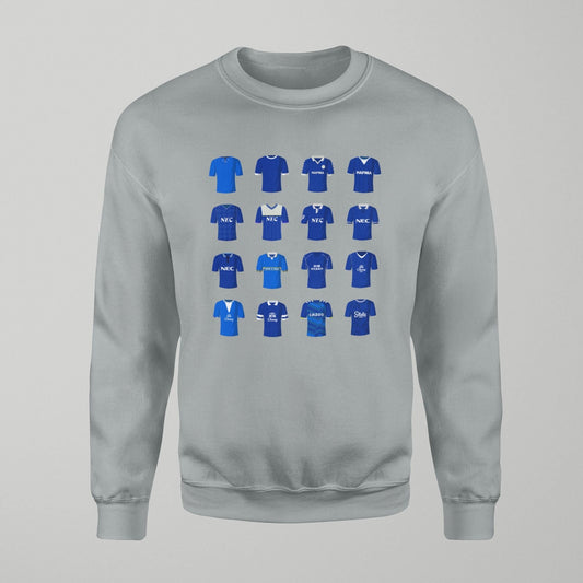 Everton - Iconic Home Shirts - Jumper - Forever Everton