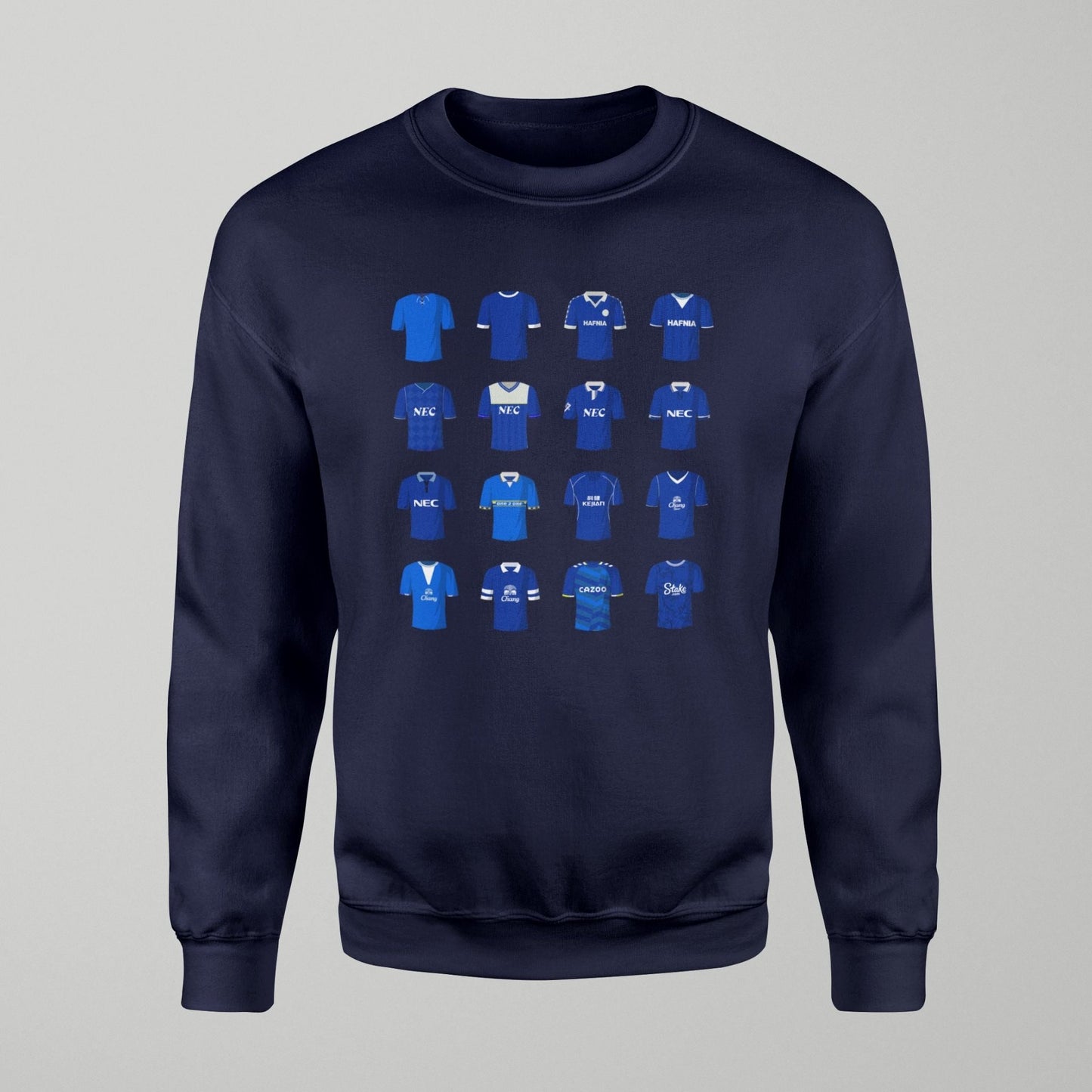 Everton - Iconic Home Shirts - Jumper - Forever Everton