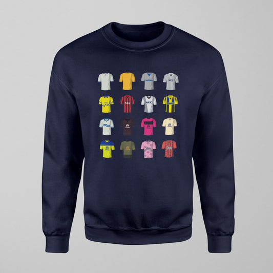History of Everton Away Shirts Jumper - Forever Everton