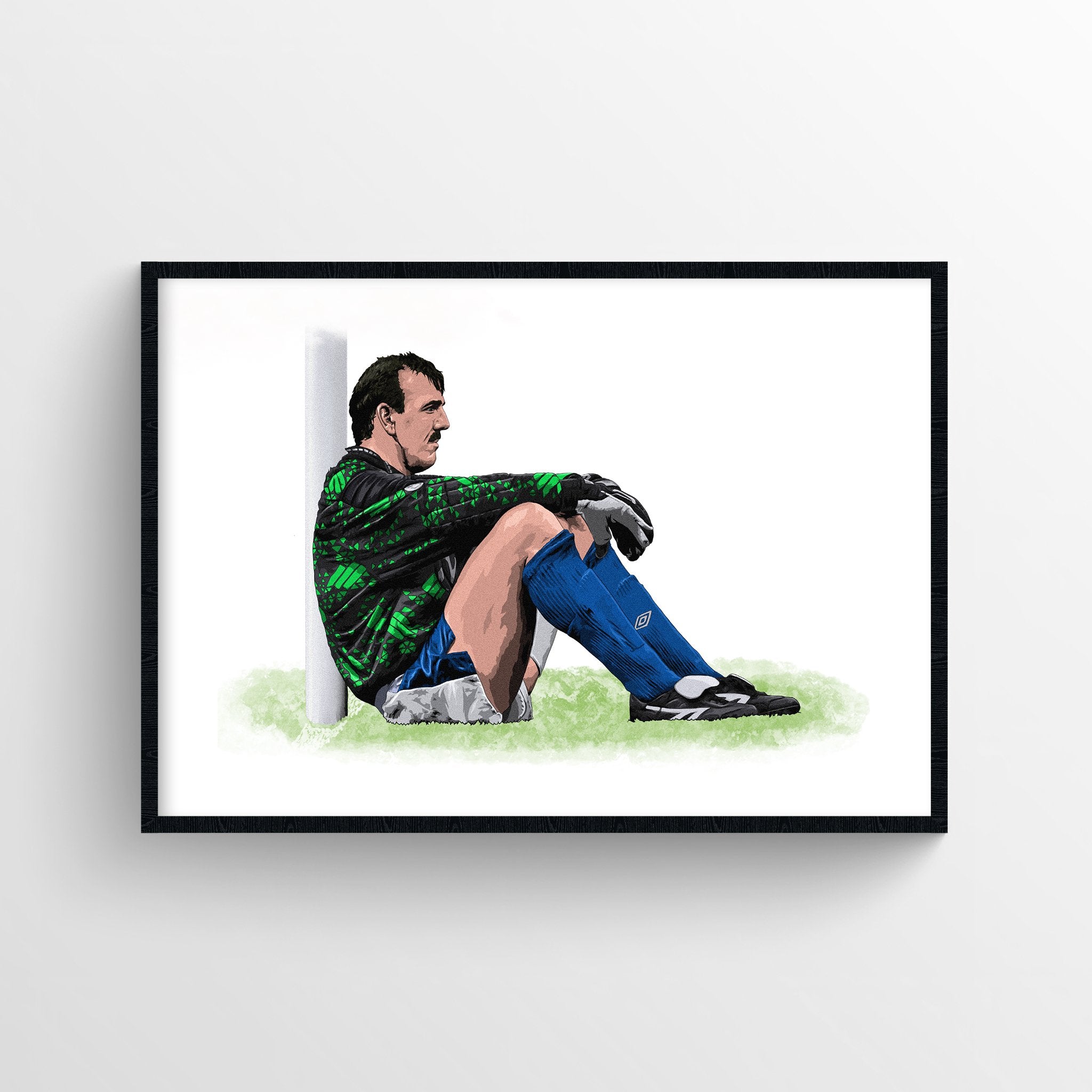 Neville Southall Print Just Doodlin Forever Everton neville-southall-print-just-doodlin-forever-everton