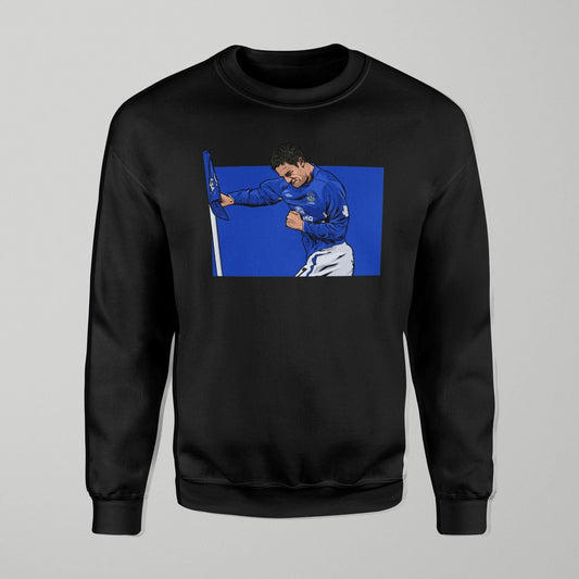 Tim Cahill - Corner Flag Boxer - Jumper - Forever Everton