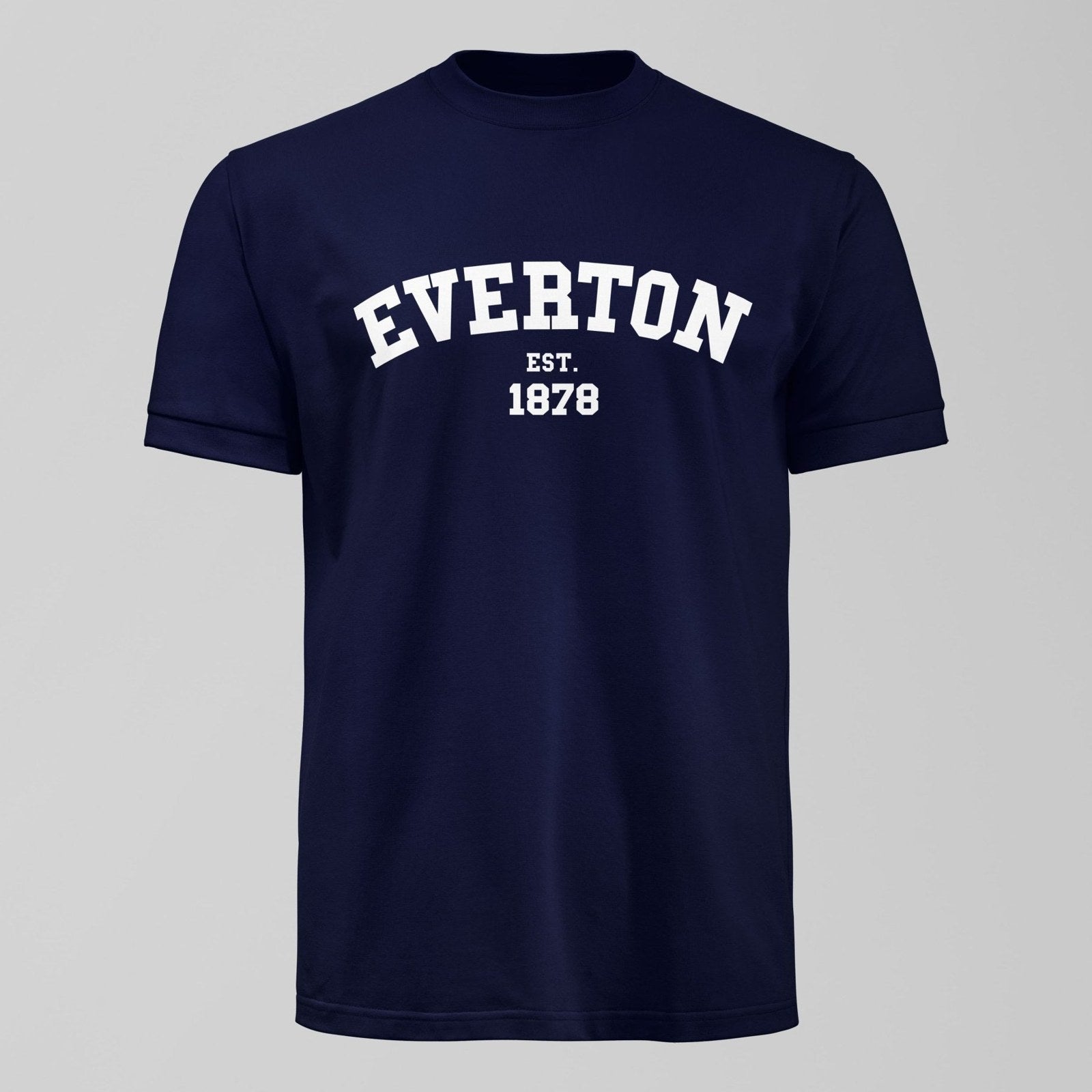 Dark Everton College White Design T-Shirt
