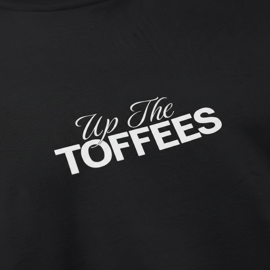 Everton Up The Toffees Script T-Shirt by Forever Everton