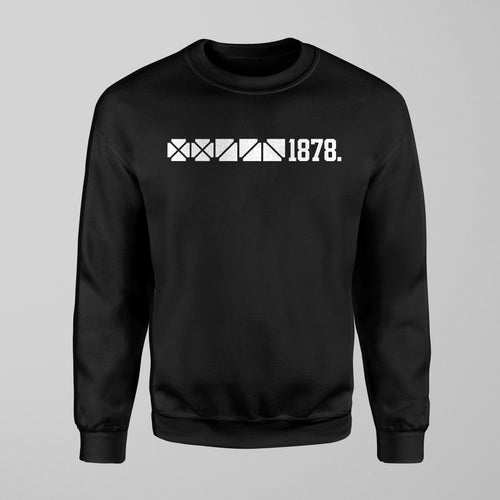 Everton 1878 Archibald Leitch Jumper in Black by Forever Everton