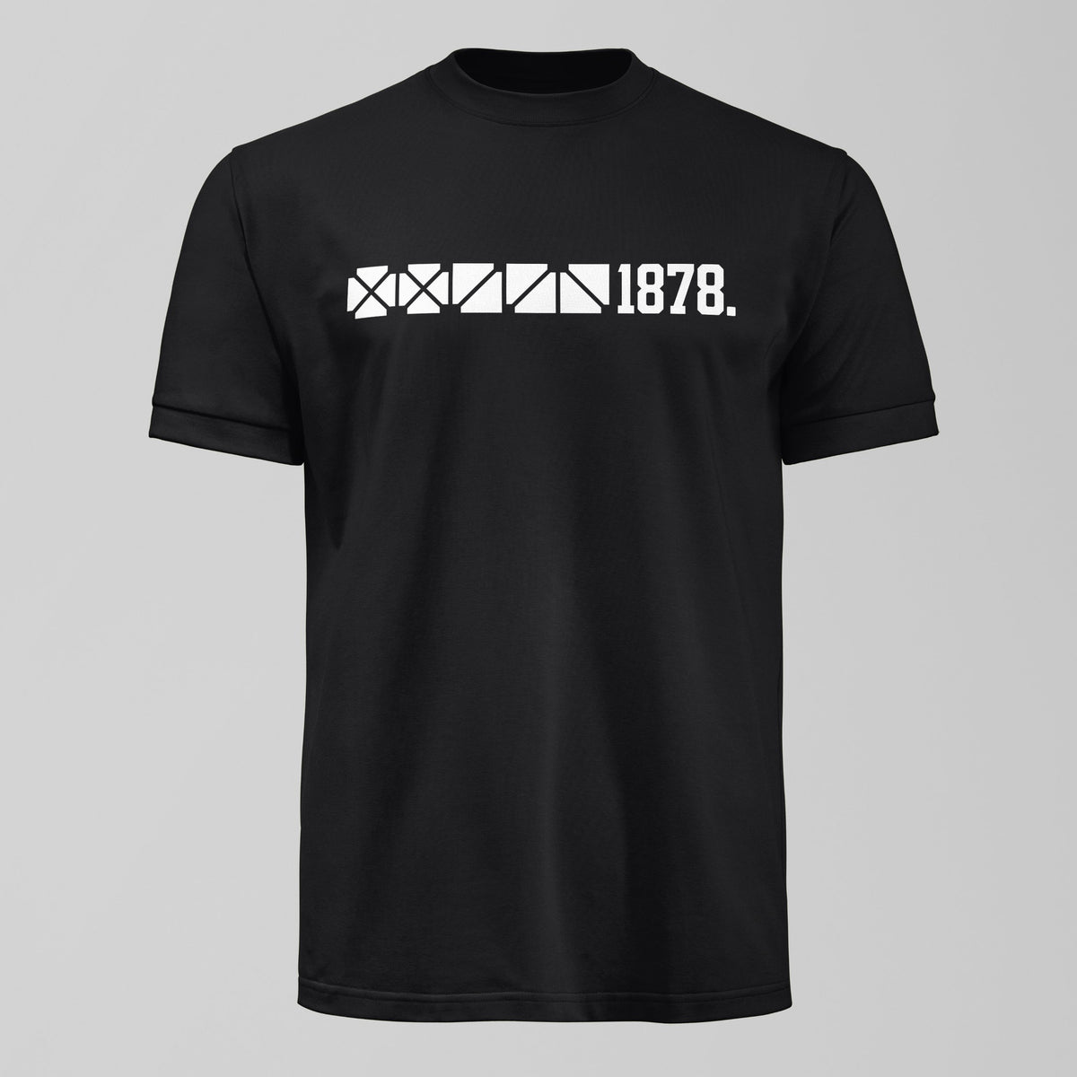 1878 Archibald Leitch T-Shirt in Black by Forever Everton