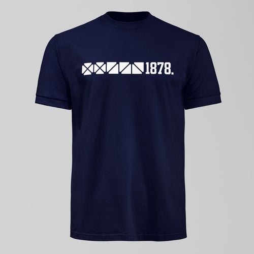 1878 Archibald Leitch T-Shirt in Navy by Forever Everton