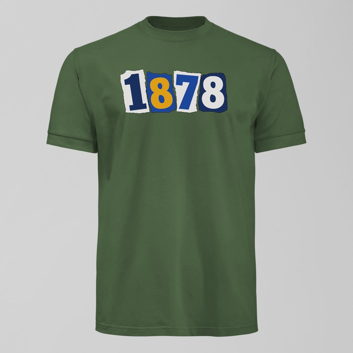 1878 Ripped T-Shirt in Green by Forever Everton