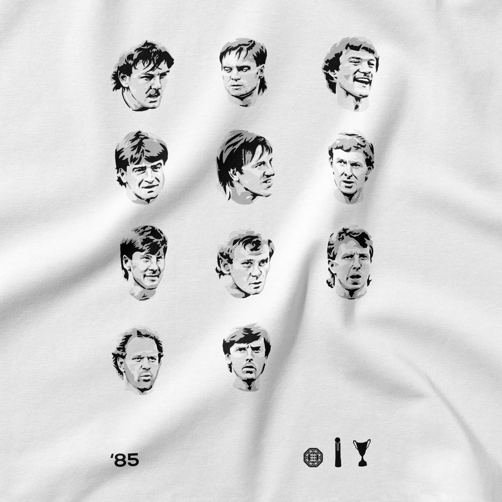 1985 Everton First Team Heads T-Shirt - Forever Everton