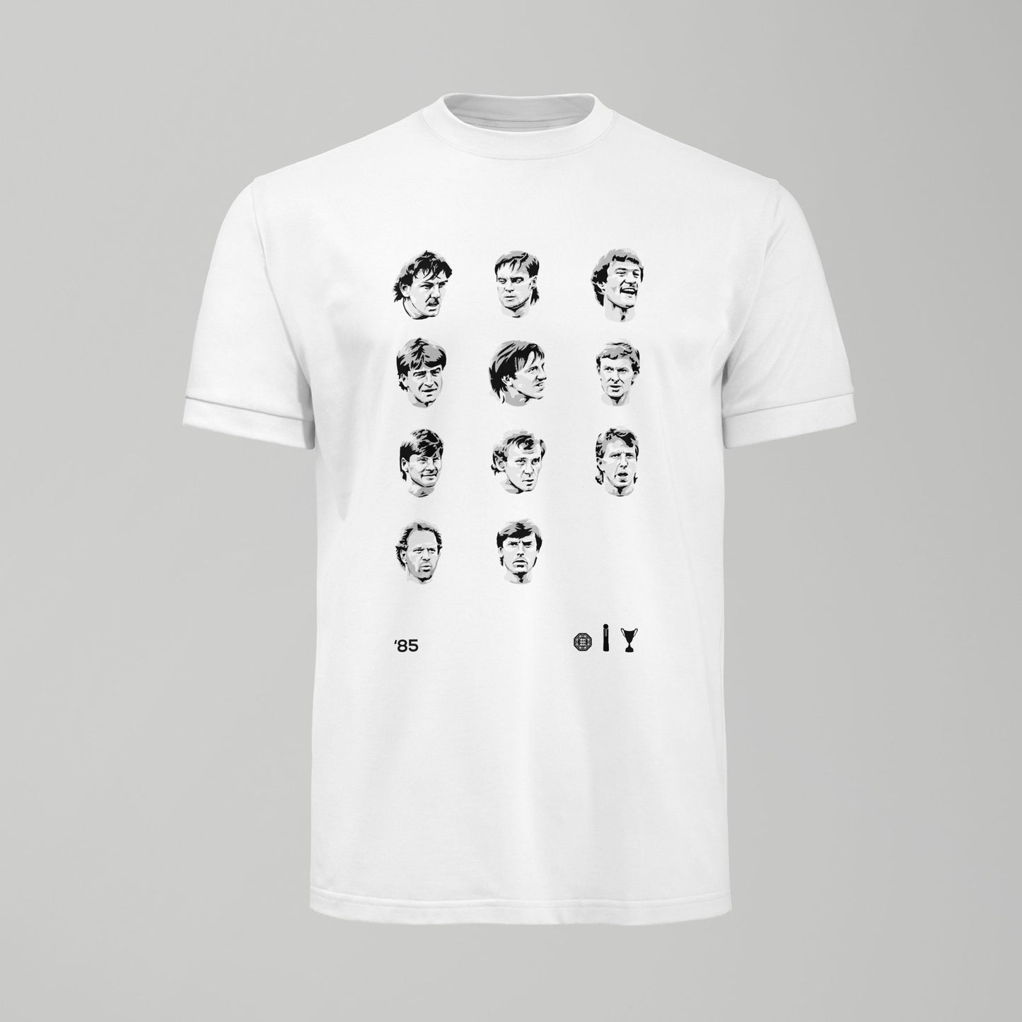 1985 Everton First Team Heads Tshirt - Forever Everton