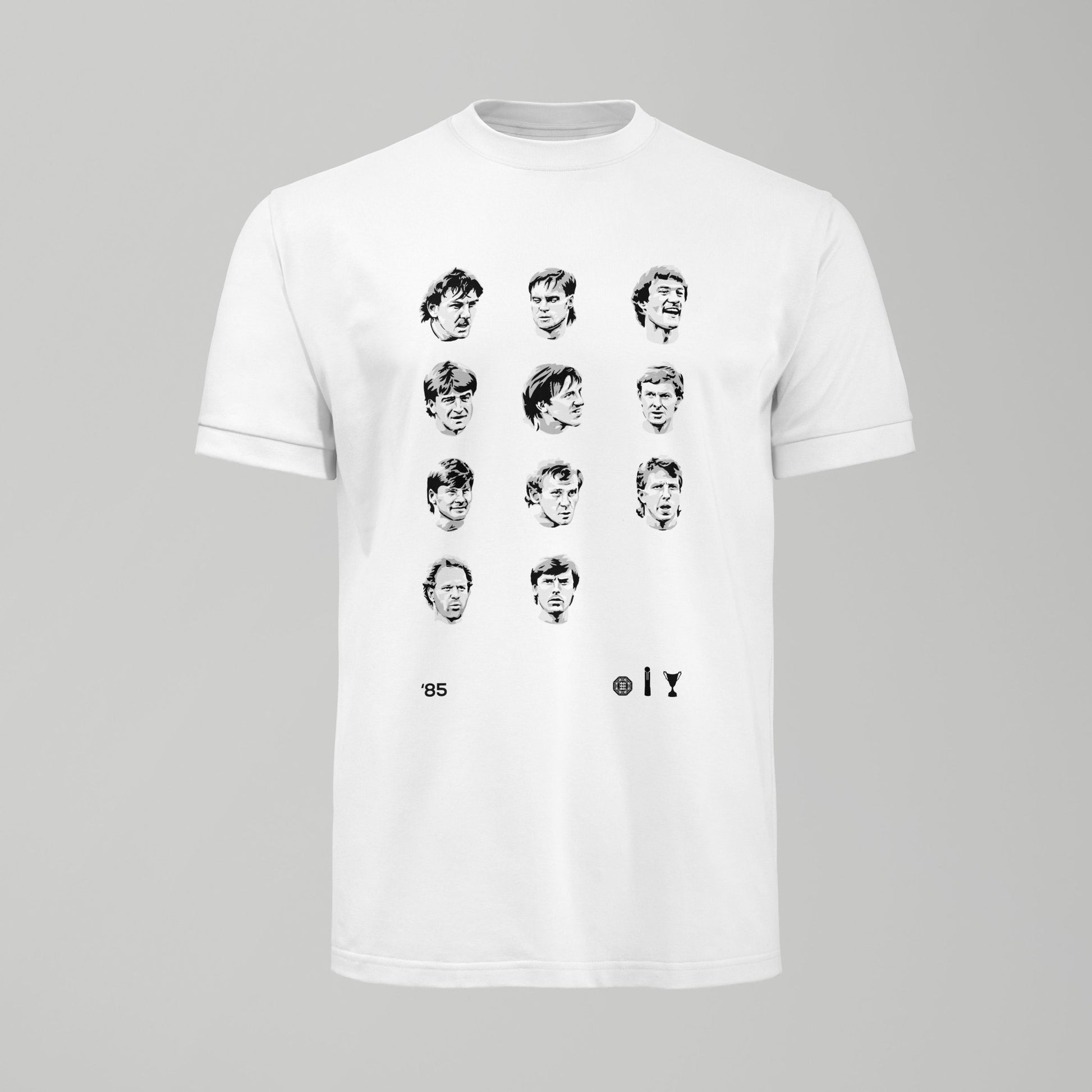 1985 Everton First Team Heads Tshirt - Forever Everton