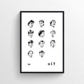 1985 Everton First Team Print - Forever Everton