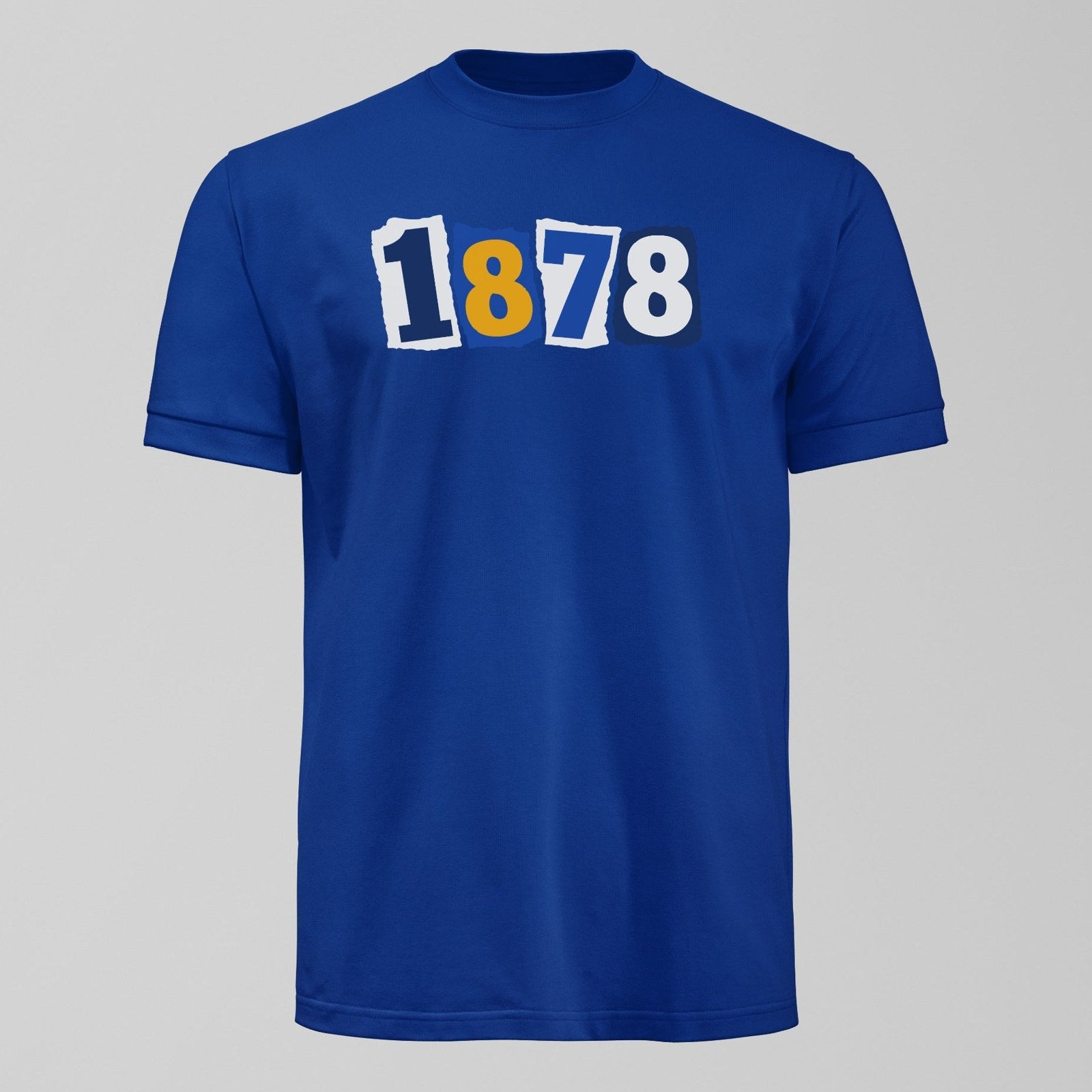 1878 Ripped T-Shirt, alternate view. An Everton fan design by Forever Everton.