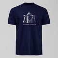 Bramley Moore Gates T-Shirt, alternate view. An Everton fan design by Forever Everton.
