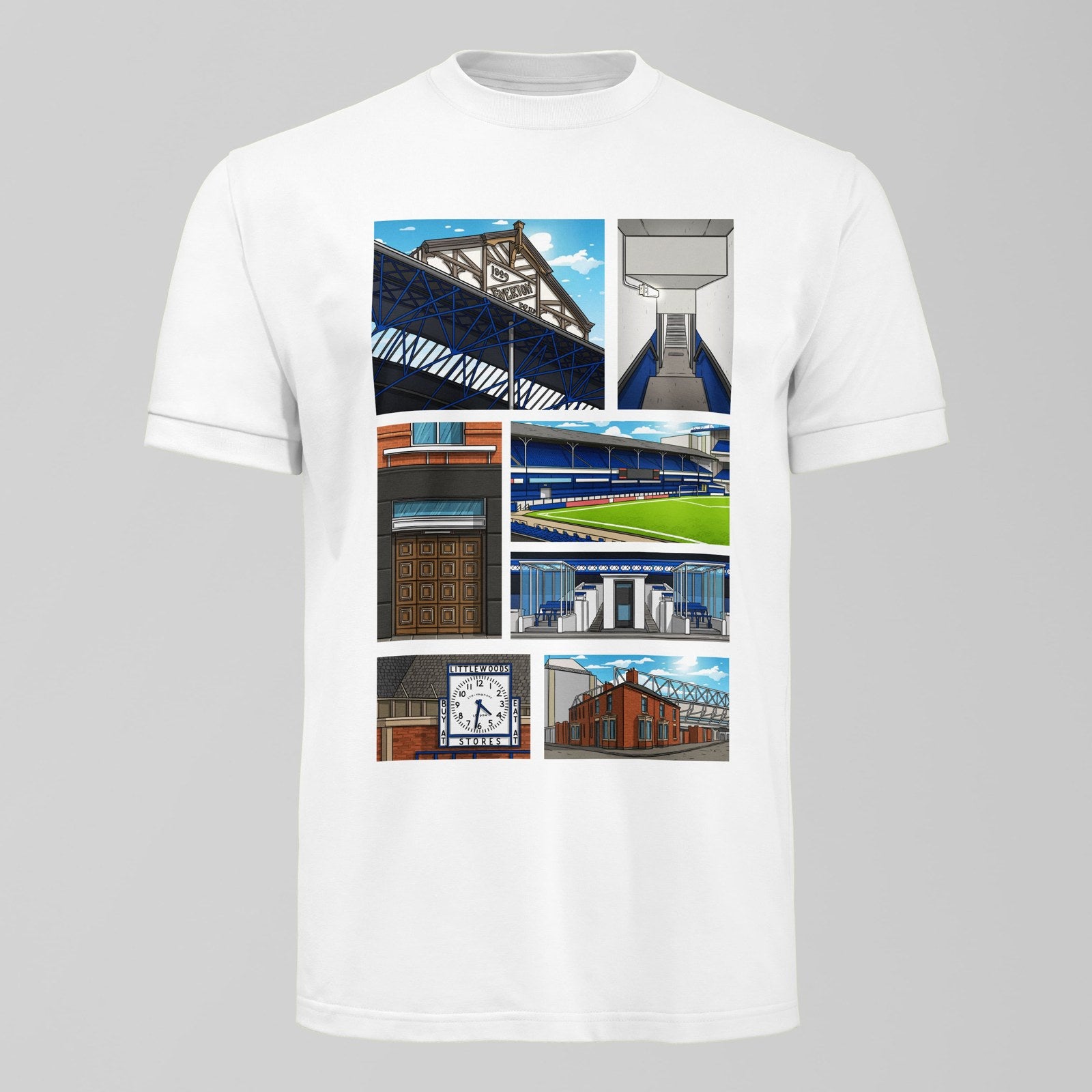 Goodison Park Memory Lane T-Shirt