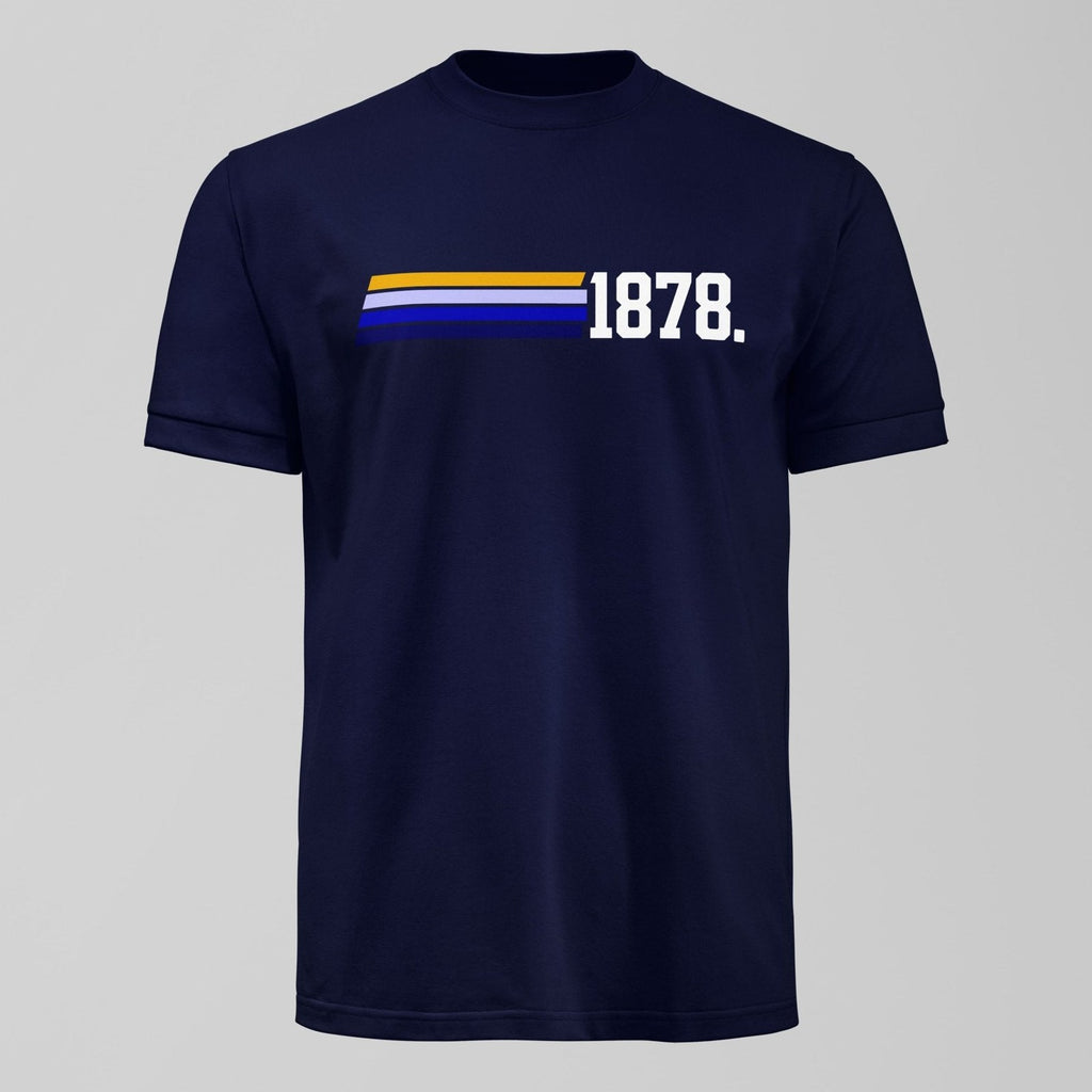 Everton 1878 Stripes T-Shirt in Navy by Forever Everton