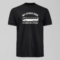 My Other Ride T-Shirt, alternate view. An Everton fan design by Forever Everton.