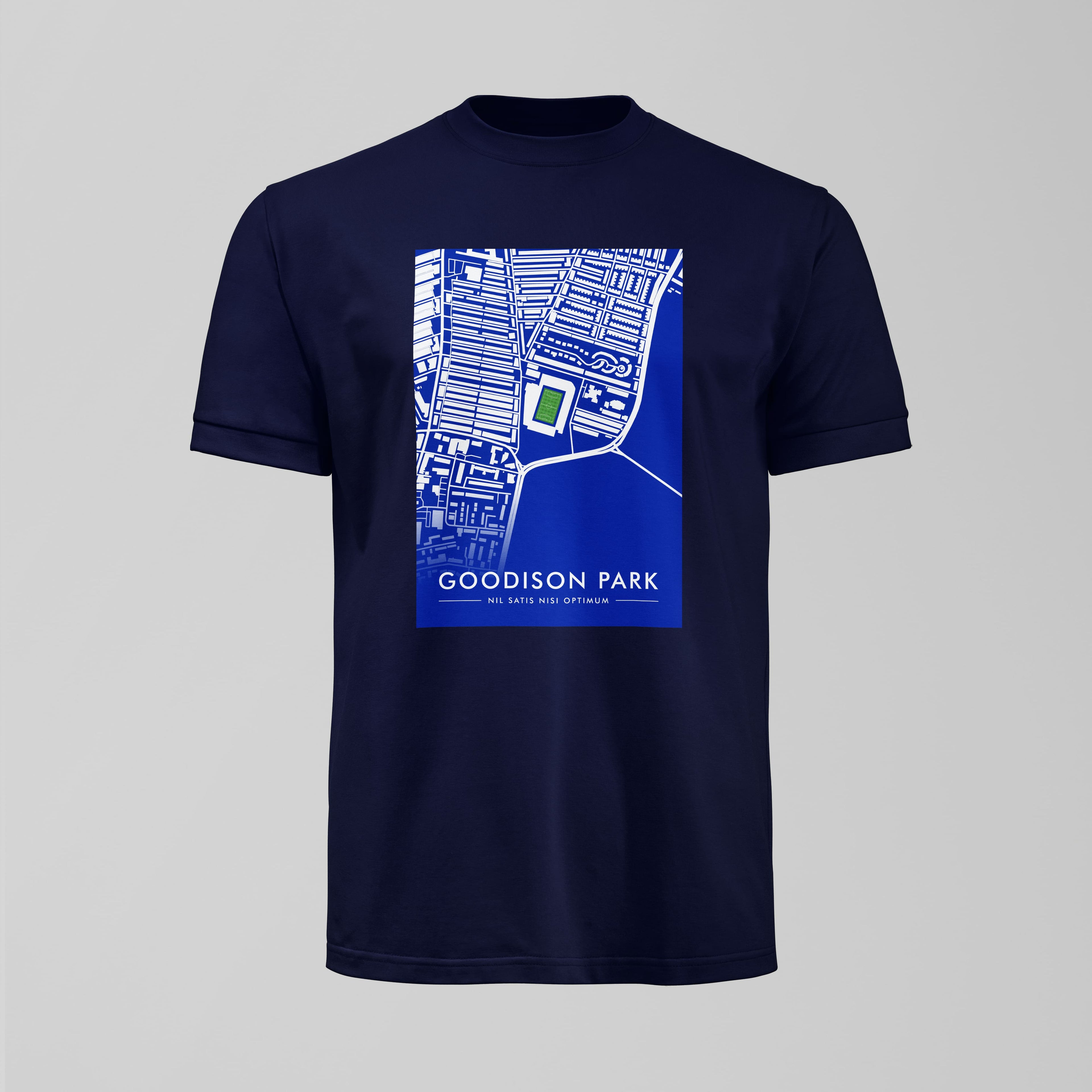 Goodison Park Map T-Shirt