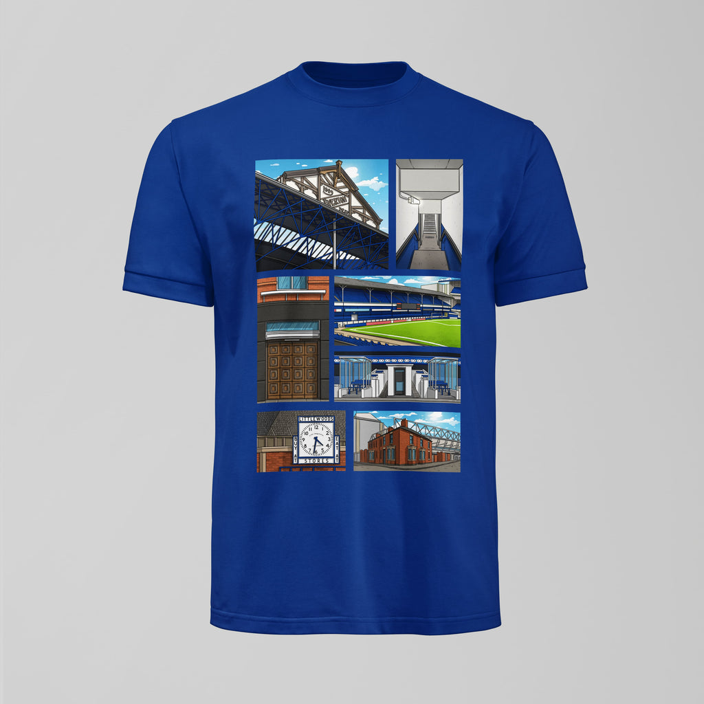 Goodison Park Memory Lane T-Shirt - Forever Everton
