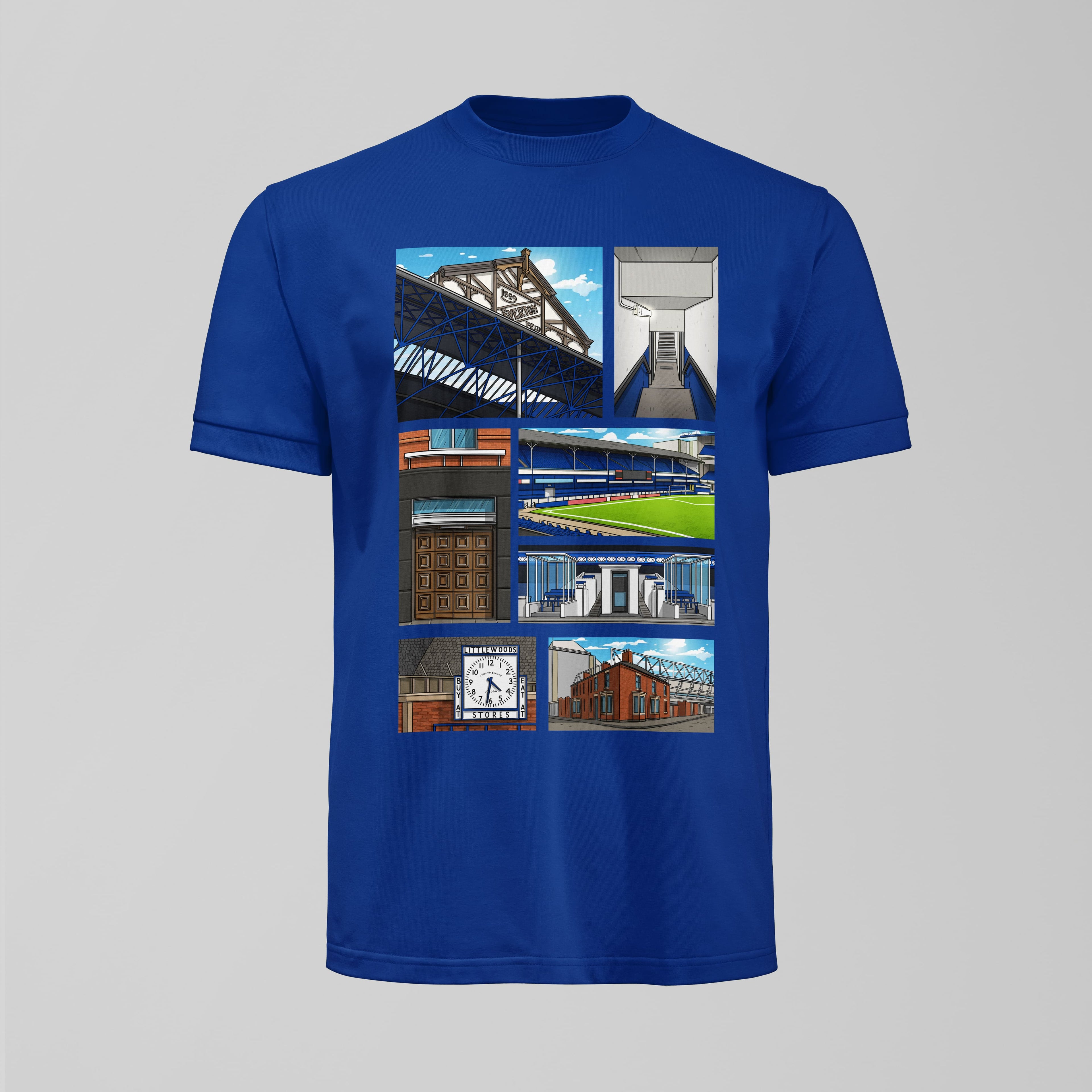 Goodison Park Memory Lane T-Shirt