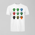 History of Neville Southall Everton Shirts T-Shirt