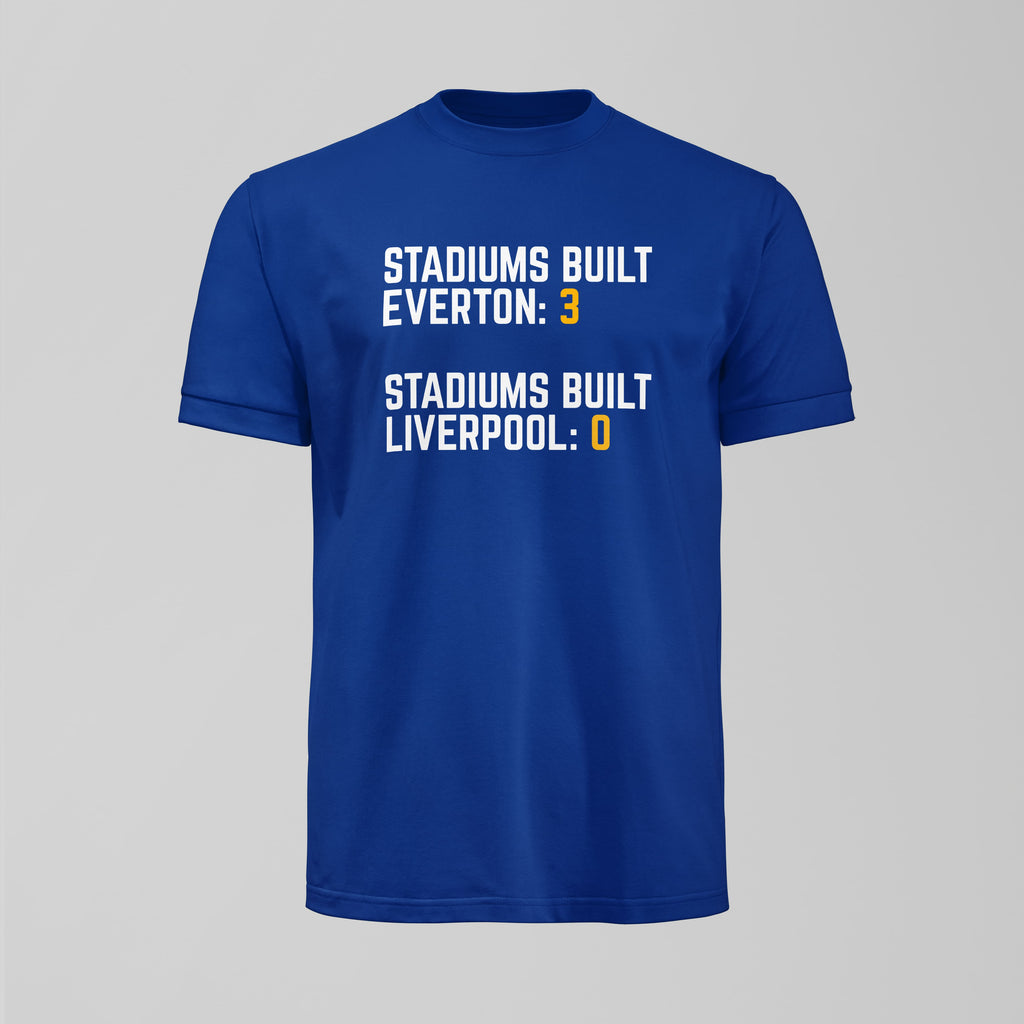 Stadiums Built T-Shirt