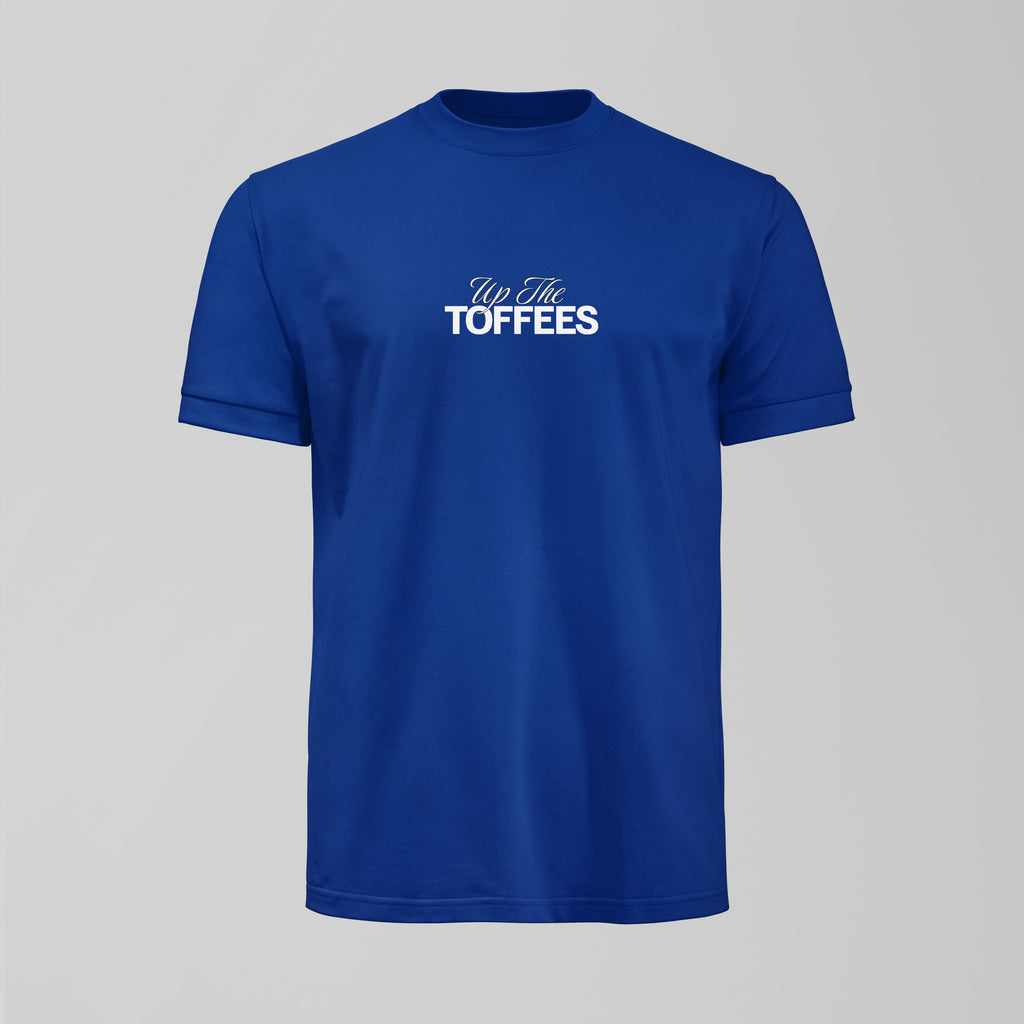 Up The Toffees Script T-Shirt - Forever Everton