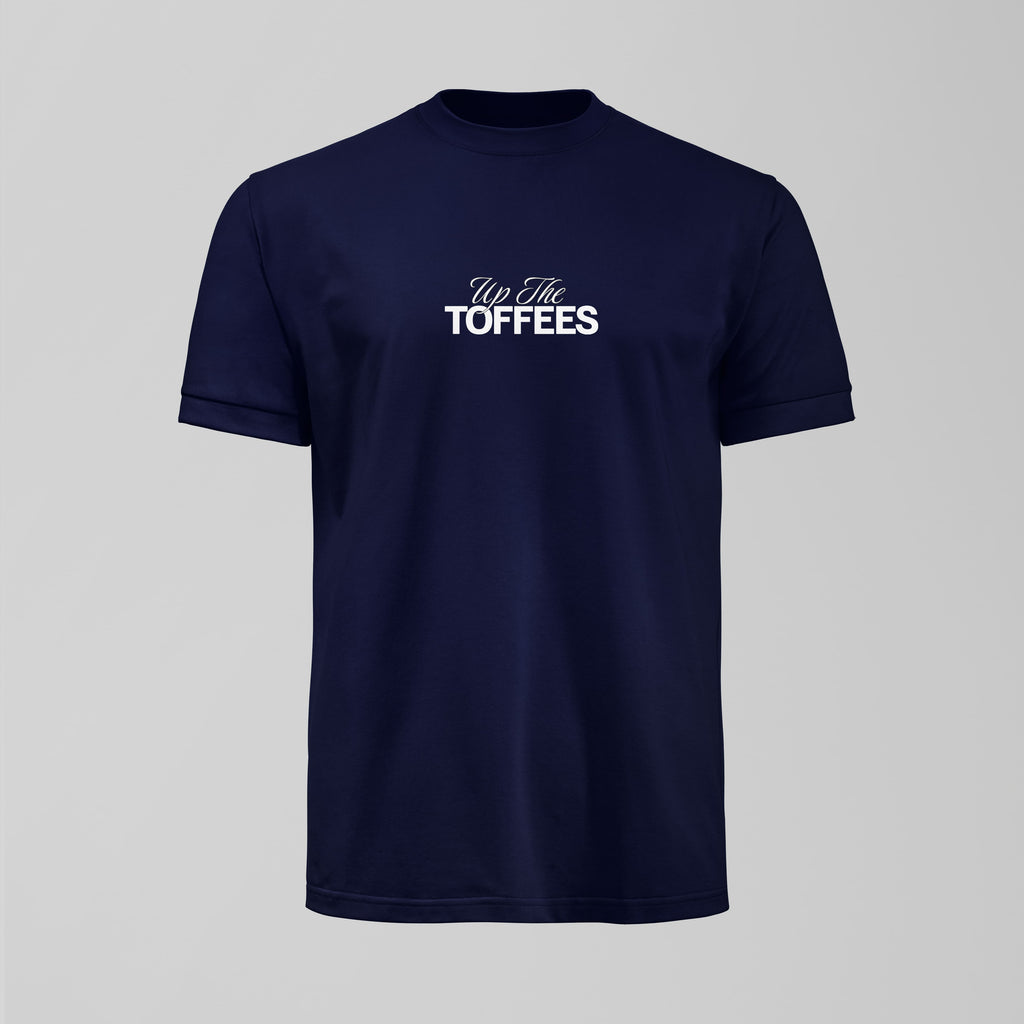 Up The Toffees Script T-Shirt - Forever Everton