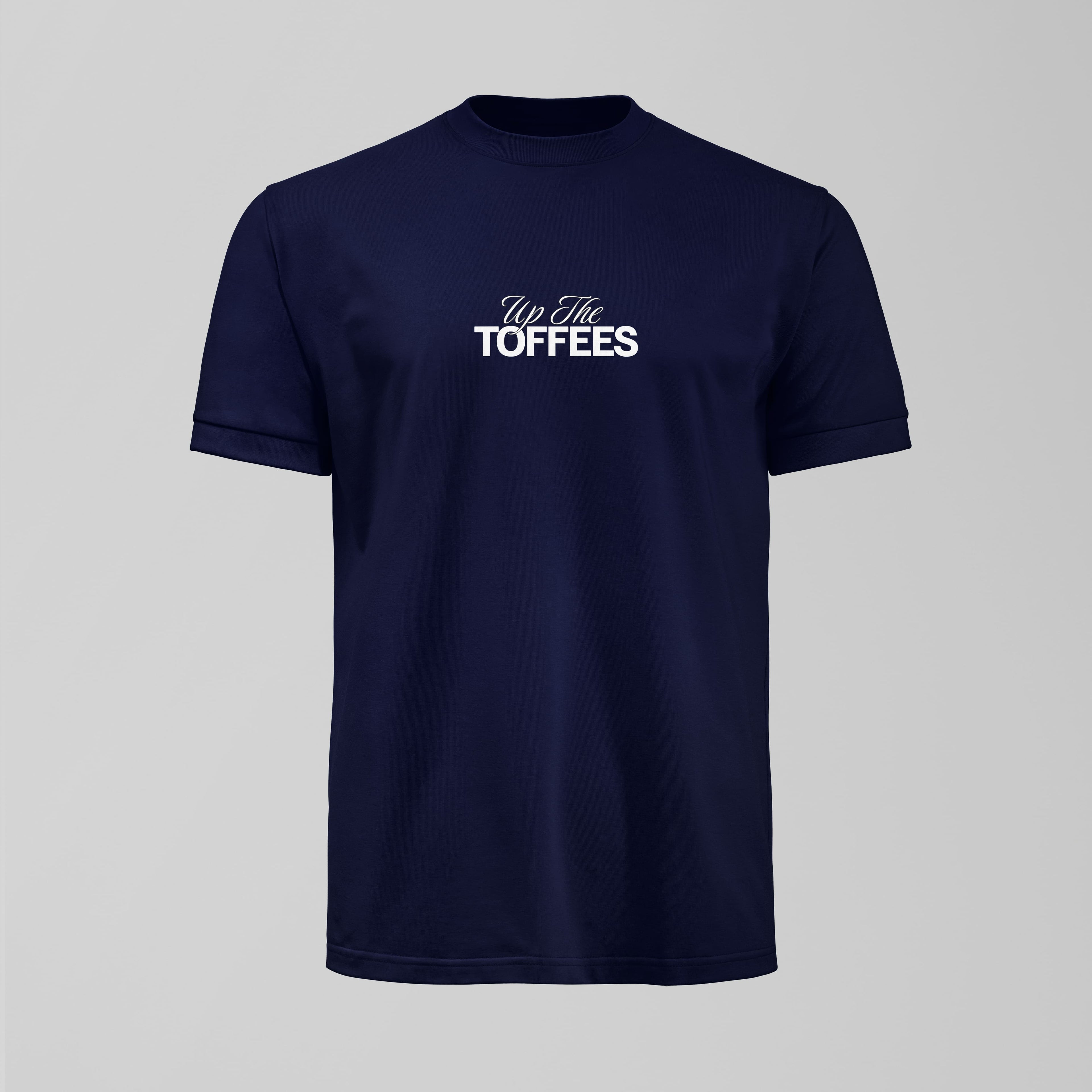 Up The Toffees Script T-Shirt