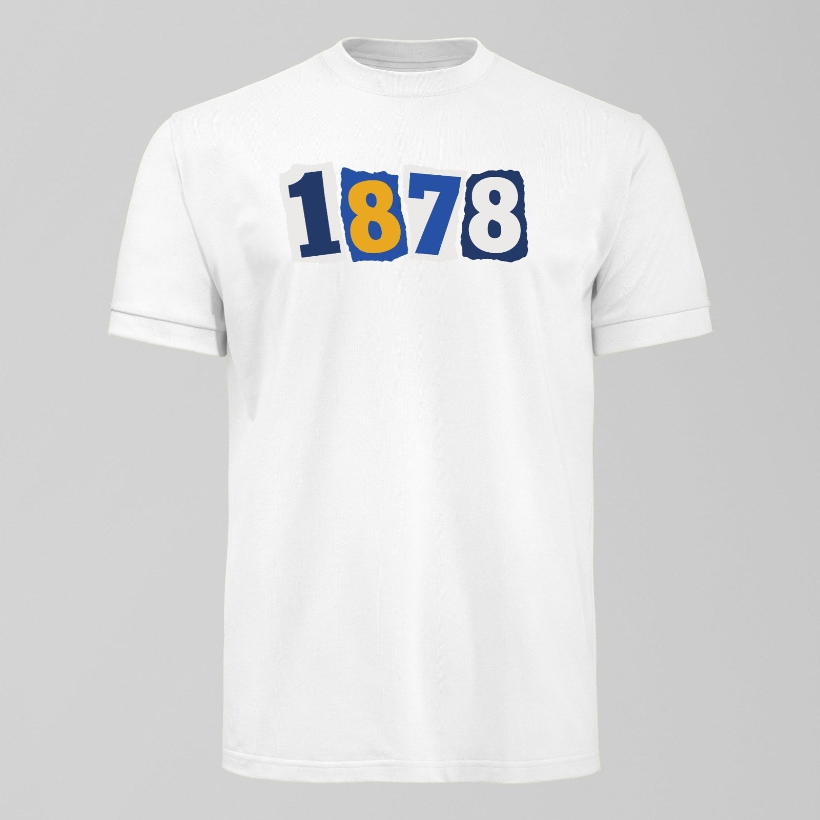 1878 Ripped T-Shirt, alternate view. An Everton fan design by Forever Everton.