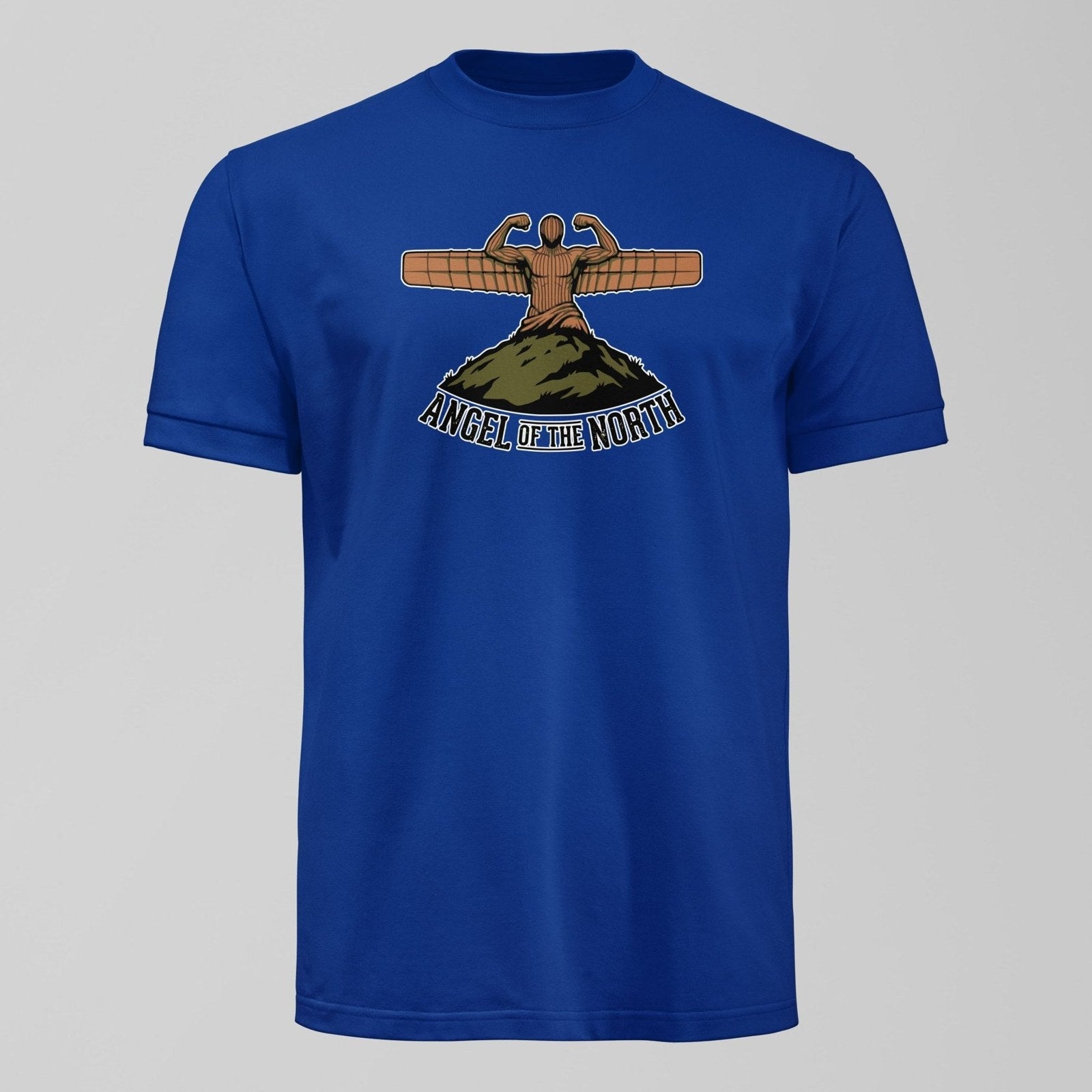 Angel of the North T-Shirt, alternate view. An Everton fan design by Forever Everton.