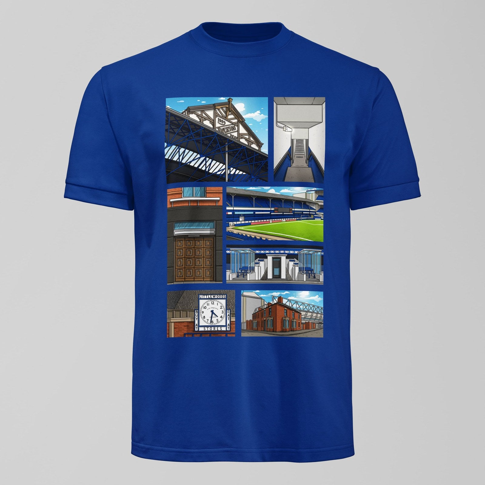 Goodison Park Memory Lane T-Shirt