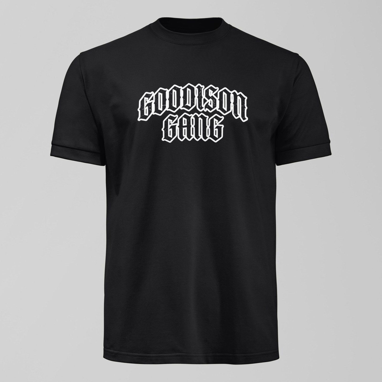 Goodison Gang T-Shirt, alternate view. An Everton fan design by Forever Everton.