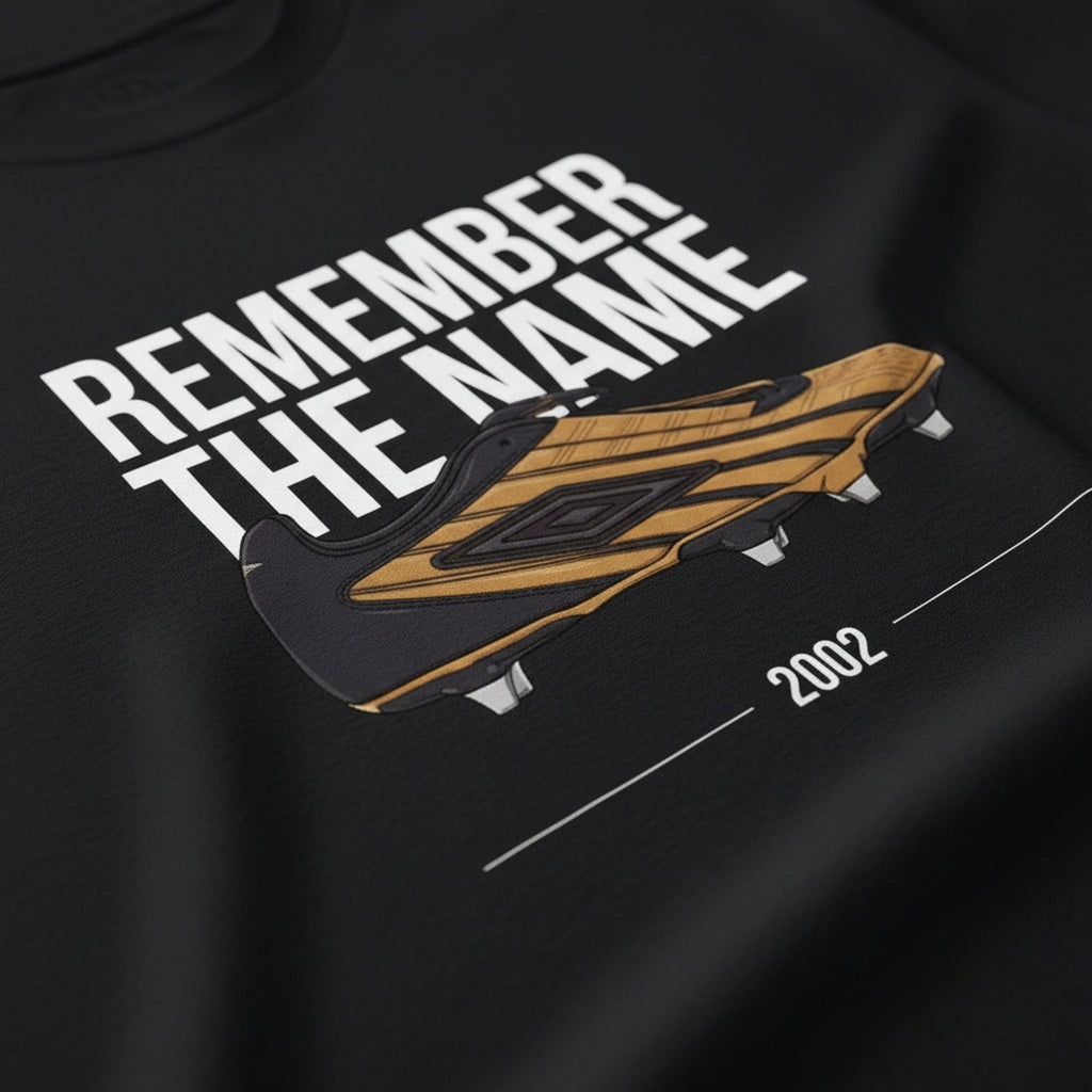 Print close-up on premium cotton. Remember The Name T-Shirt. Forever Everton.