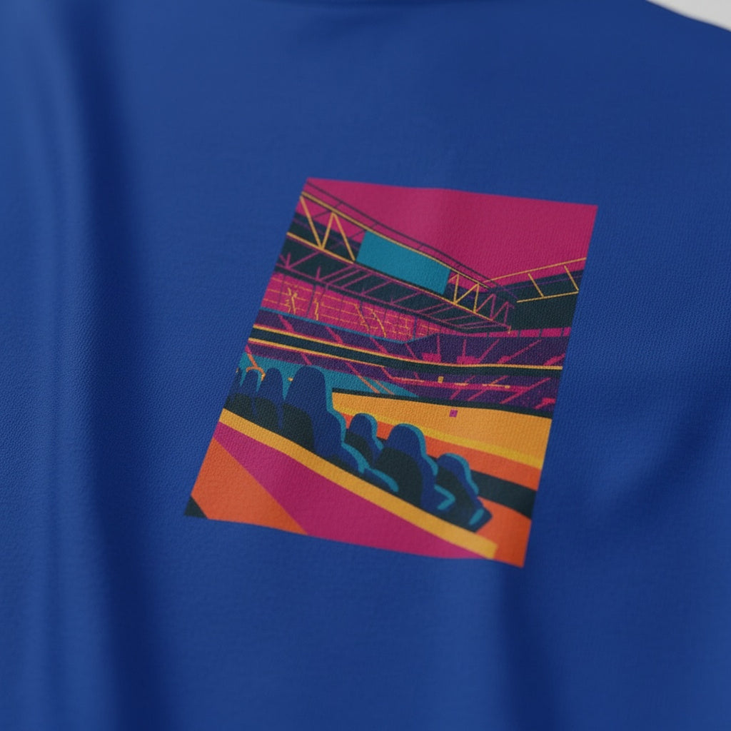 Everton Bramley Moore at Dugout T-Shirt by Forever Everton
