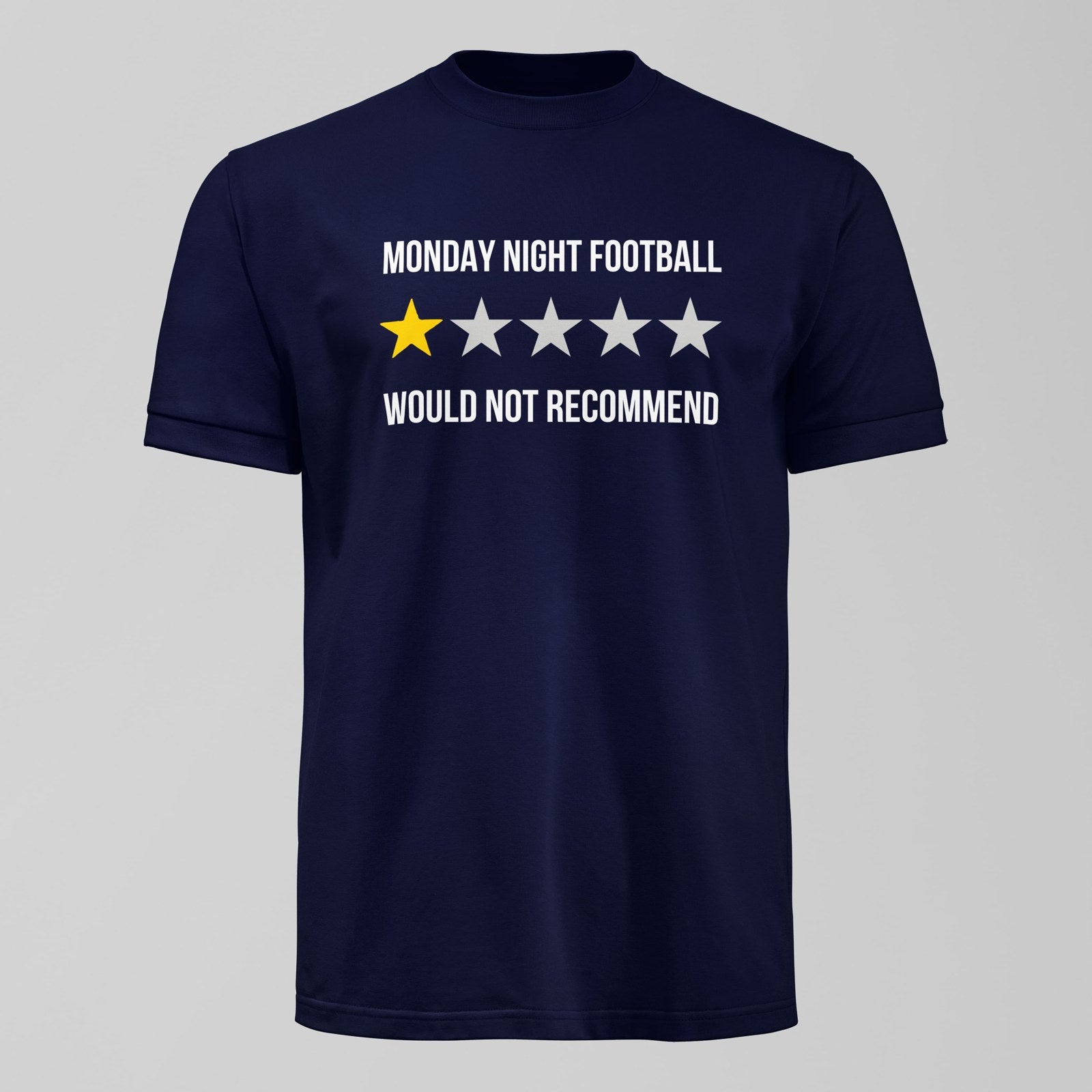 Monday Night Football T-Shirt, alternate view. An Everton fan design by Forever Everton.