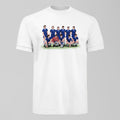Everton 1985 ECWC Final Lineup T-shirt, alternate view. An Everton fan design by Forever Everton.