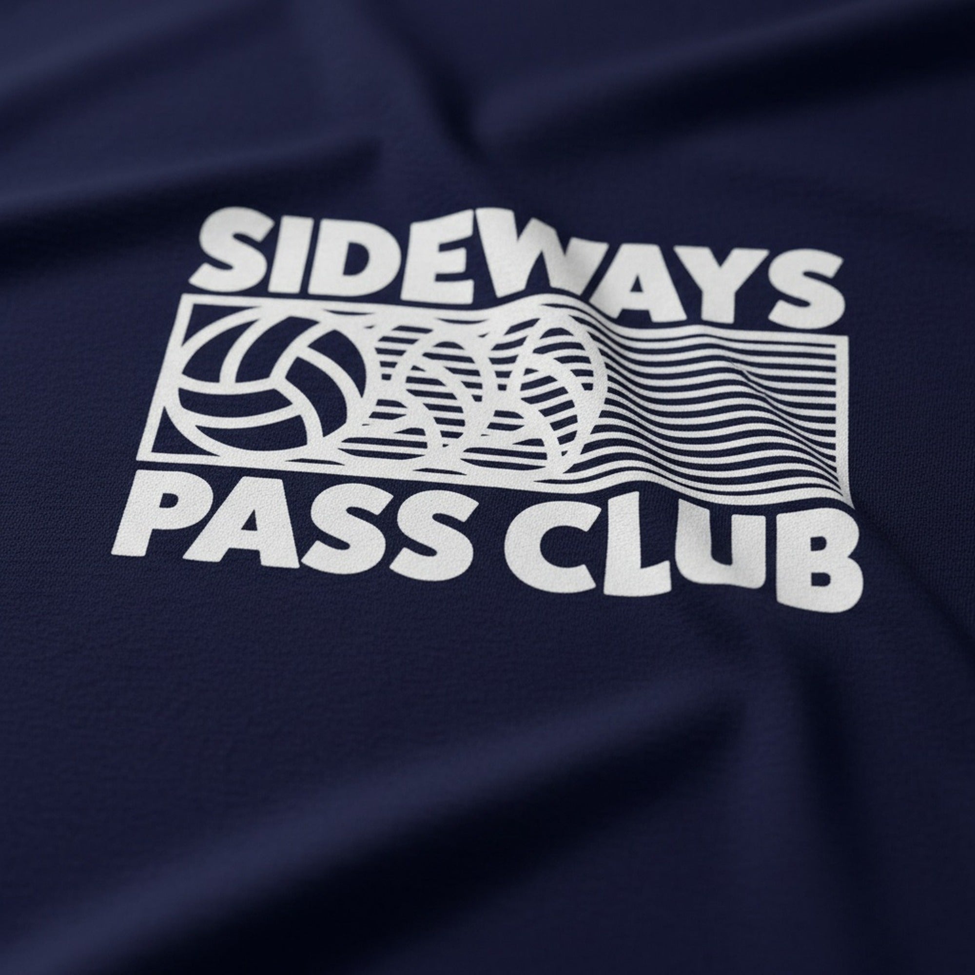 Print close-up on premium cotton. Sideways Pass Club T-Shirt. Forever Everton.