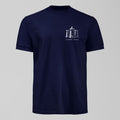Bramley Moore Gates Small Design T-Shirt, alternate view. An Everton fan design by Forever Everton.