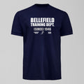 Bellefield Training Dept T-Shirt. An Everton fan design by Forever Everton.