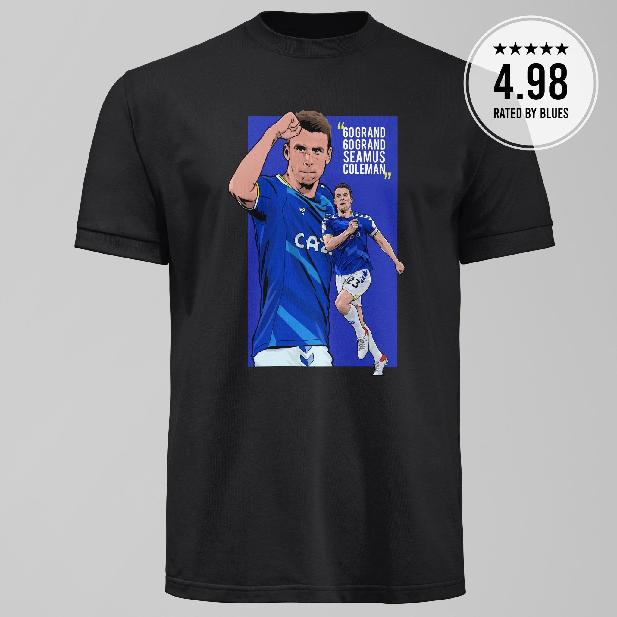 60 Grand Seamus Coleman T-Shirt - Forever Everton