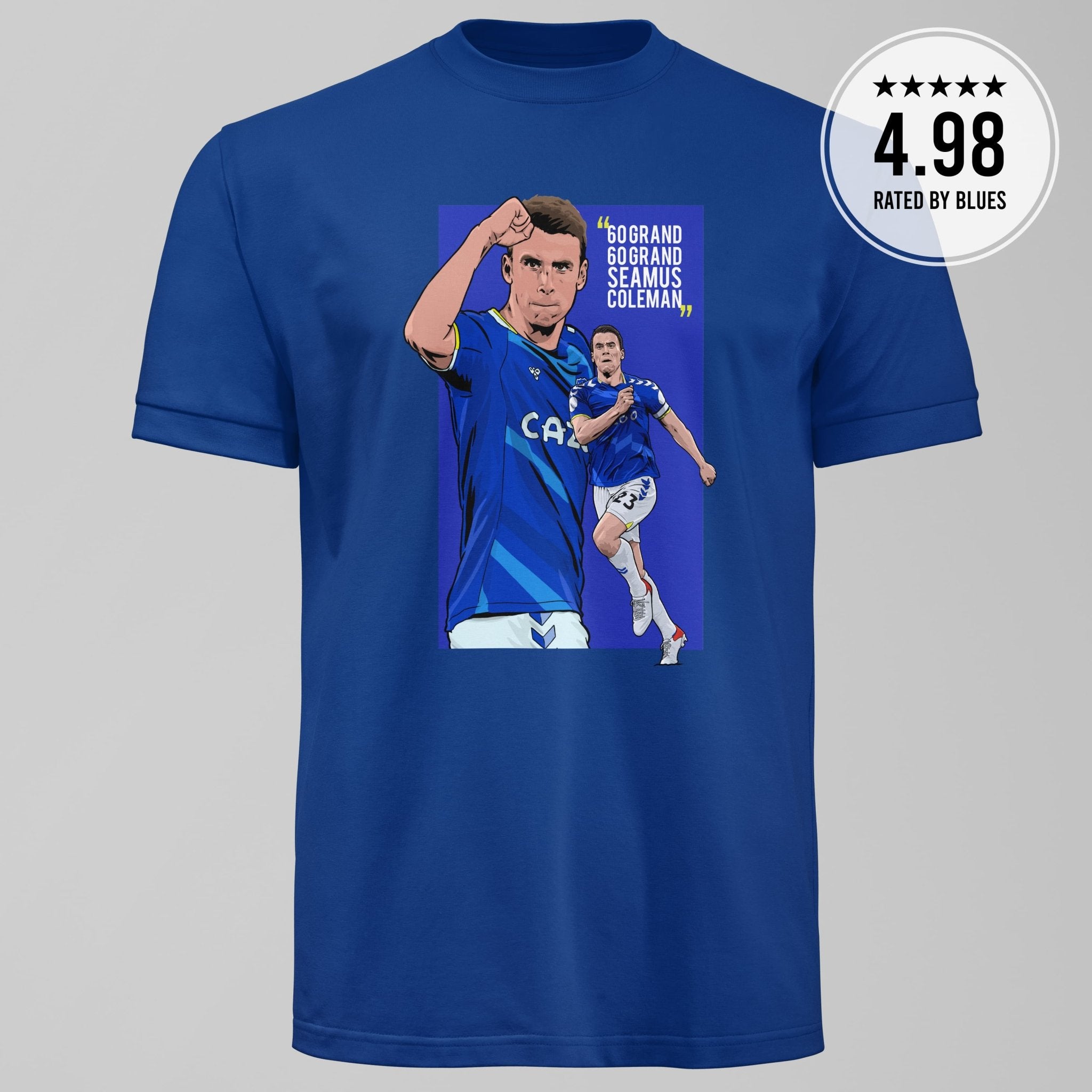 60 Grand Seamus Coleman T-Shirt - Forever Everton
