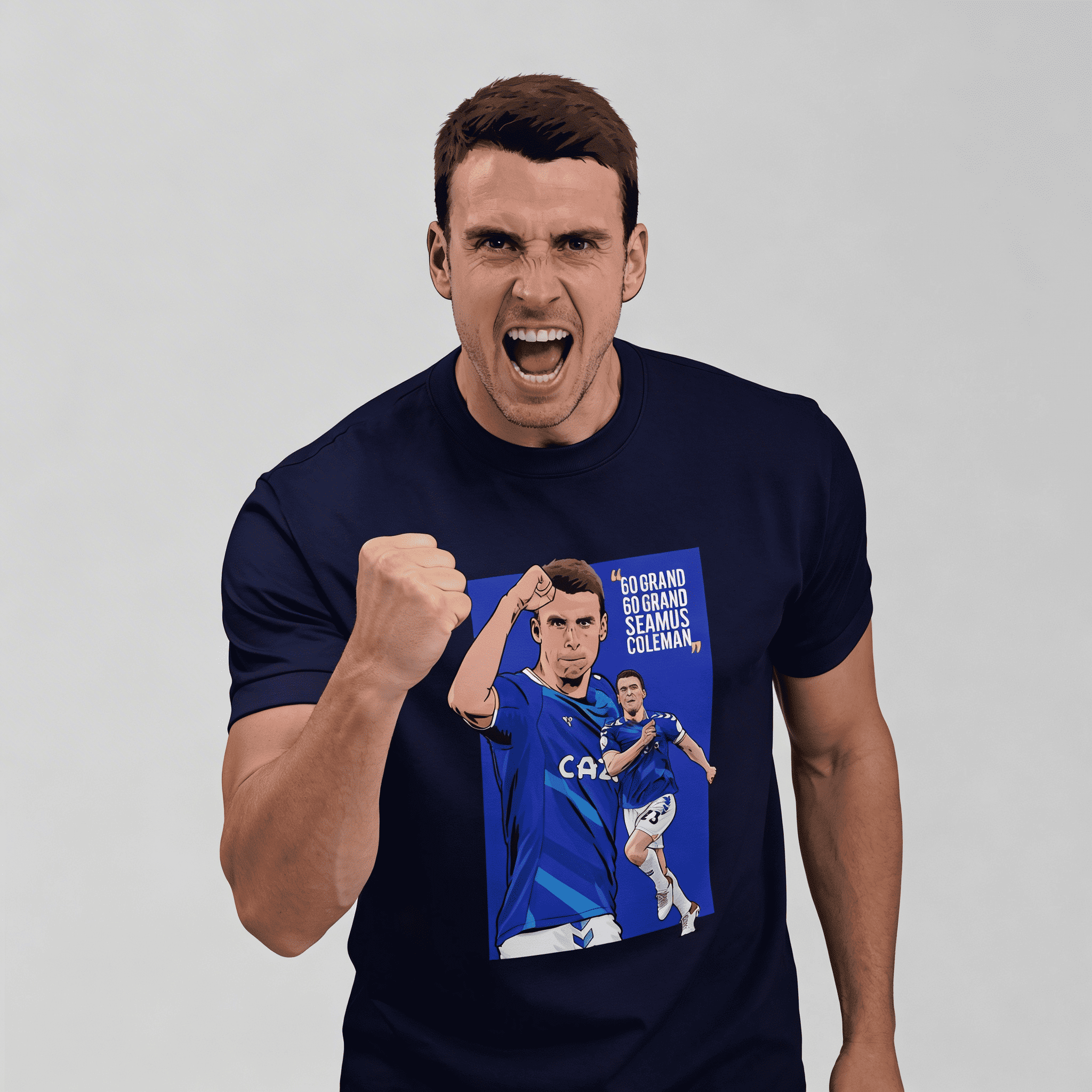 60 Grand Seamus Coleman T-Shirt - Forever Everton