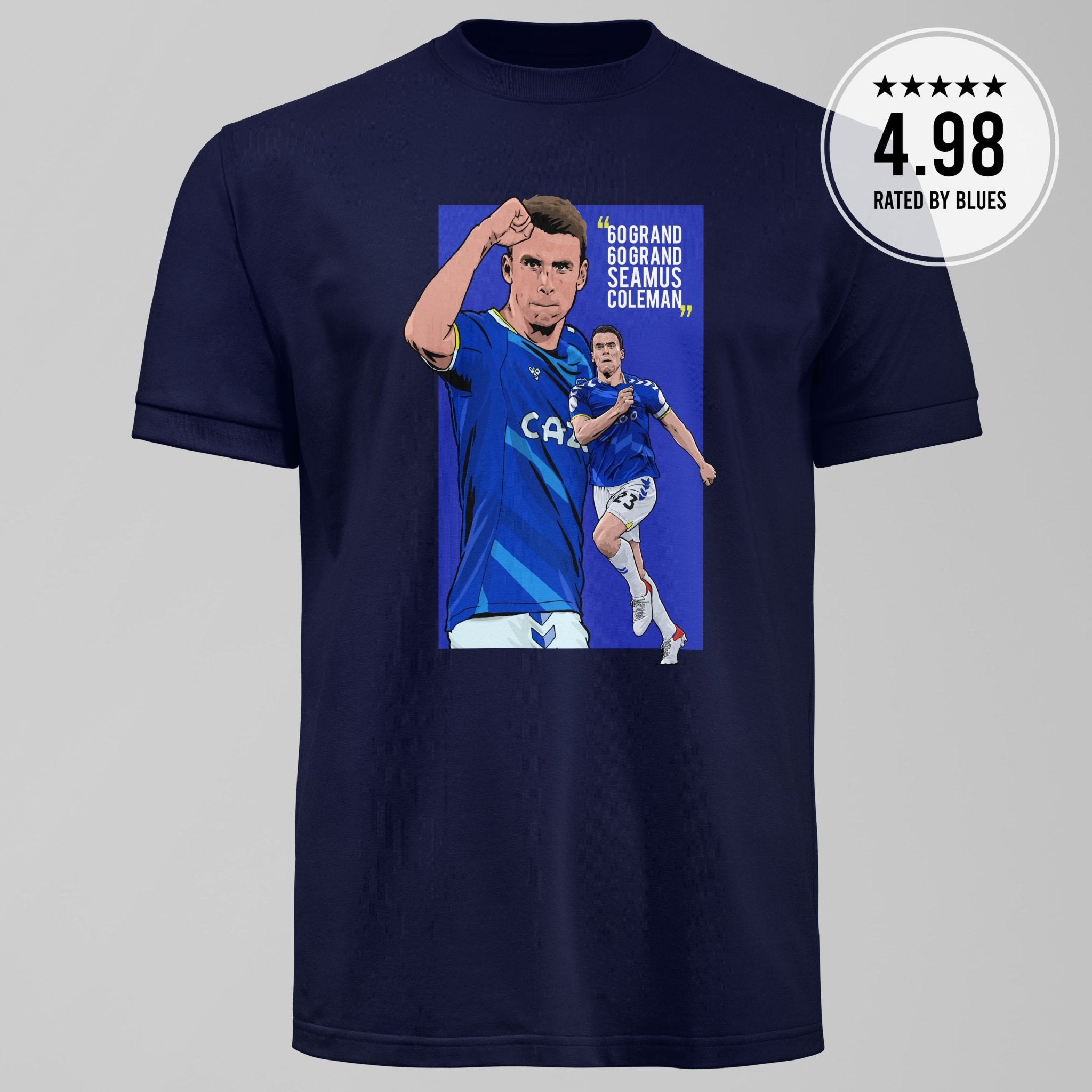 60 Grand Seamus Coleman T-Shirt - Forever Everton