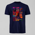 Bramley Moore Abstract Design T-Shirt. An Everton fan design by Forever Everton.